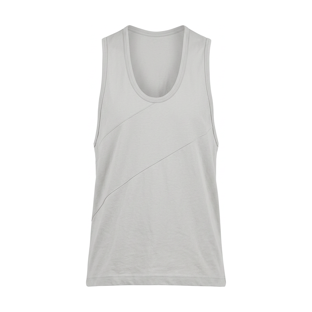 남성 유넥 민소매 티셔츠 0063 렌더 이미지